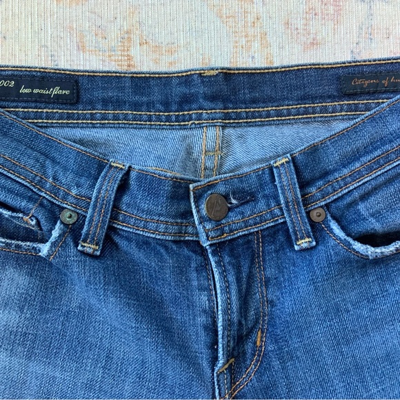 Citizens of Humanity Low Waist Flare Jeans - Picture 2 of 5